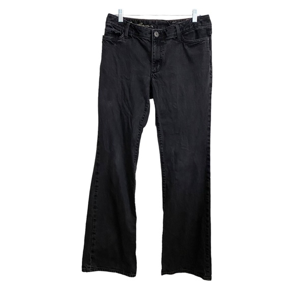 Eddie Bauer Jeans Eddie Bauer Curvy Bootcut Jeans Black Size 8t